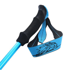 Adjustable Skiing Trekking Poles Sturdy Hiking Walking Sticks Outdoor