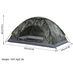 Ultralight Camping Tent 1-2 Person Portable Anti-UV Hiking Shelter