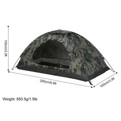 Ultralight Camping Tent 1-2 Person Portable Anti-UV Hiking Shelter