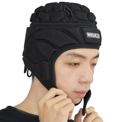 Protective Sports Helmet Rugby Soccer Goalkeeper Head Guard Lightweight