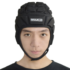 Protective Sports Helmet Rugby Soccer Goalkeeper Head Guard Lightweight