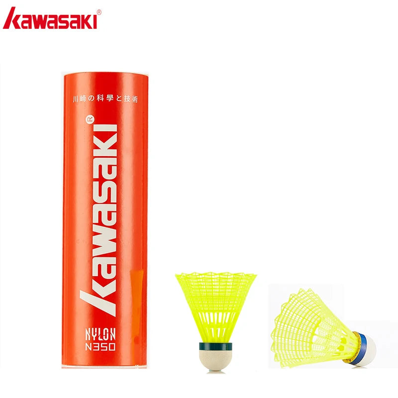 Nylon Badminton Shuttlecock Set N350 Durable Training Birdies Medium Speed