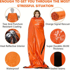 Emergency Survival Sleeping Bag Waterproof Thermal Mylar Camping Sack