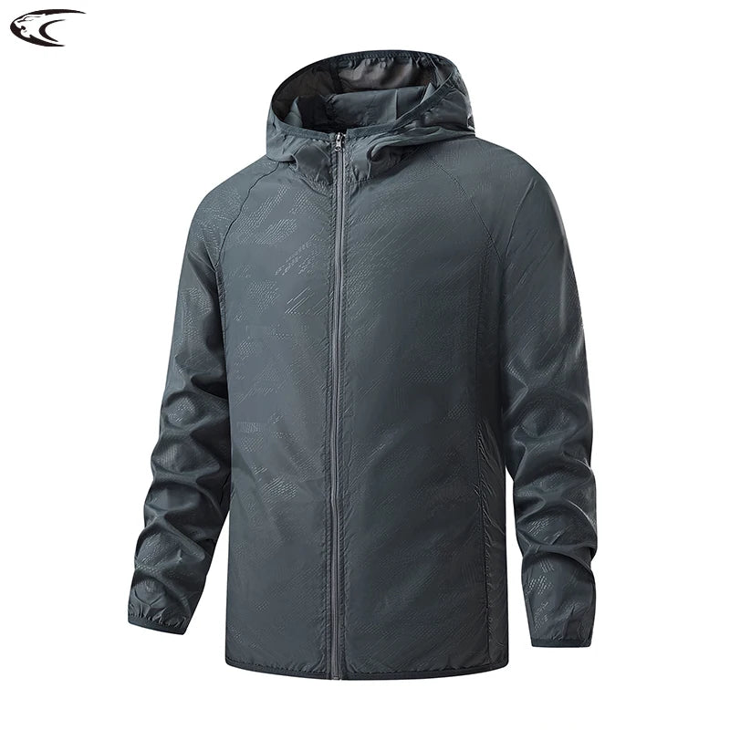 Waterproof Hiking Jacket Sun Protection Windbreaker Unisex Portable Outdoor