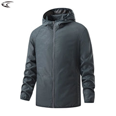 Waterproof Hiking Jacket Sun Protection Windbreaker Unisex Portable Outdoor