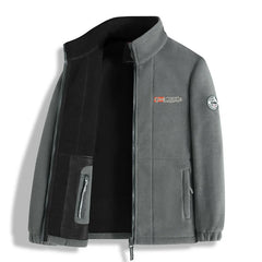 Men Winter Jacket Thick Polar Fleece Warm Outdoor Fashion