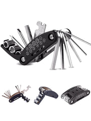 16 in 1 Bicycle Repair Tool Kit Portable Multi Function