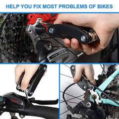 16 in 1 Bicycle Repair Tool Kit Portable Multi Function