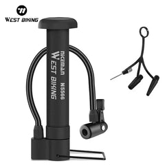 MTB Bicycle Pump 80 PSI Manual Air Pump Tire Inflator