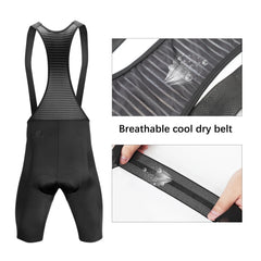 Men Cycling Bib Shorts Seamless 6H Ride Pro Comfort