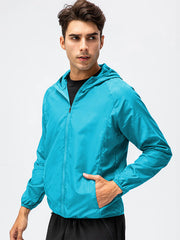 Waterproof Windbreaker Jacket Men Women Outdoor Sun Protection Clothing