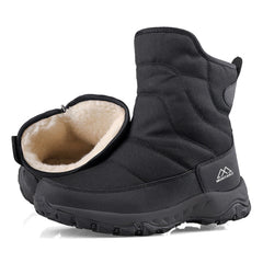 Men Winter Snow Boots Waterproof Insulated Warm Outdoor Comfort