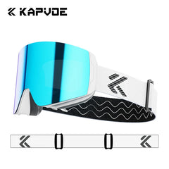 Photochromic Ski Goggles Magnetic Anti Fog UV400 Snow Eyewear