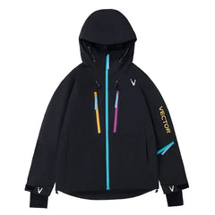 Waterproof Cotton Ski Jacket Warm Snowboard Outdoor Men Women