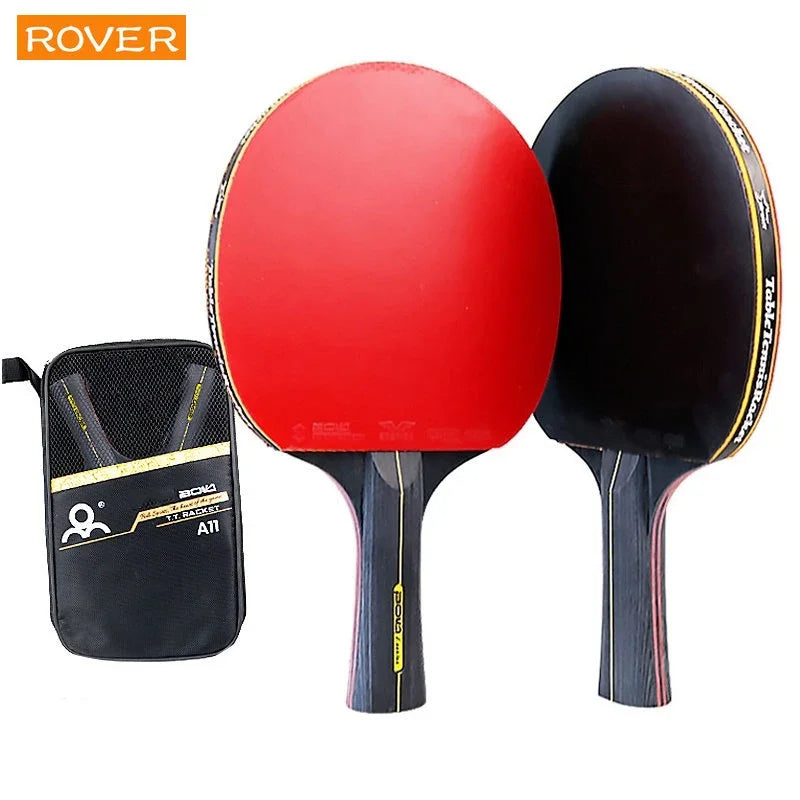 Professional Table Tennis Racket Set 2PCS High Quality Paddle