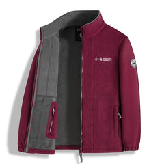 Men Winter Jacket Thick Polar Fleece Warm Outdoor Fashion