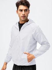 Waterproof Windbreaker Jacket Men Women Outdoor Sun Protection Clothing