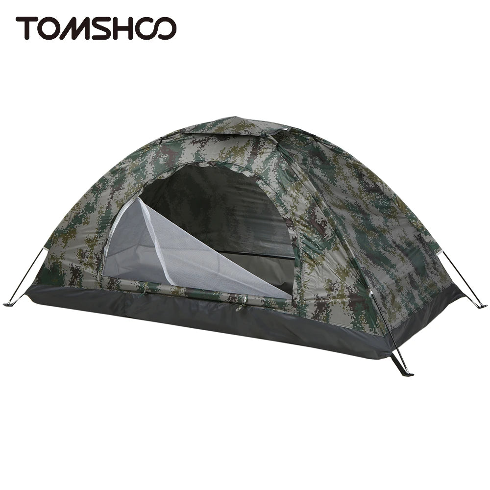 Ultralight Camping Tent 1-2 Person Portable Anti-UV Hiking Shelter