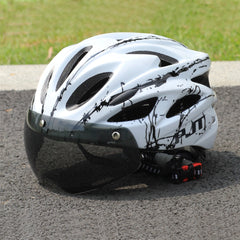 Ultra Light Cycling Helmet Magnetic Goggles MTB Road Bike