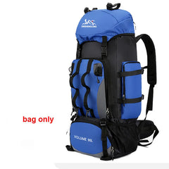 90L Waterproof Hiking Backpack Large Capacity Trekking Camping Travel