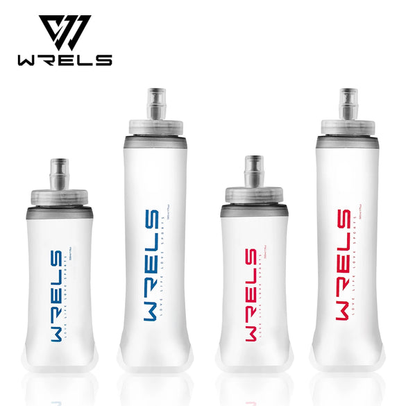 Collapsible Soft Flask Water Bottle BPA Free Running Hiking