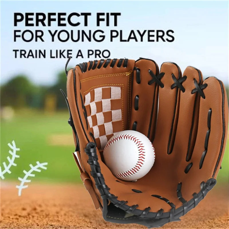 Outdoor Baseball Glove Softball Training Mitt Left Hand Sizes