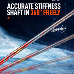Galaxy 4U Badminton Racket High Speed Lightweight Power