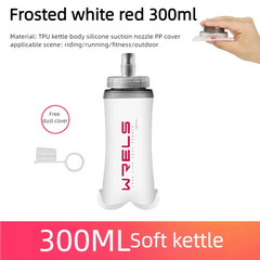 Collapsible Soft Flask Water Bottle BPA Free Running Hiking