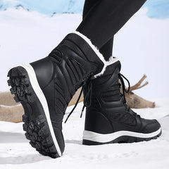 Women Winter Snow Boots Waterproof Warm High Top Outdoor