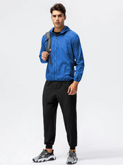 Waterproof Windbreaker Jacket Men Women Outdoor Sun Protection Clothing