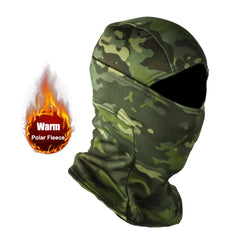 Winter Fleece Balaclava Camouflage Warm Full Face Outdoor Mask