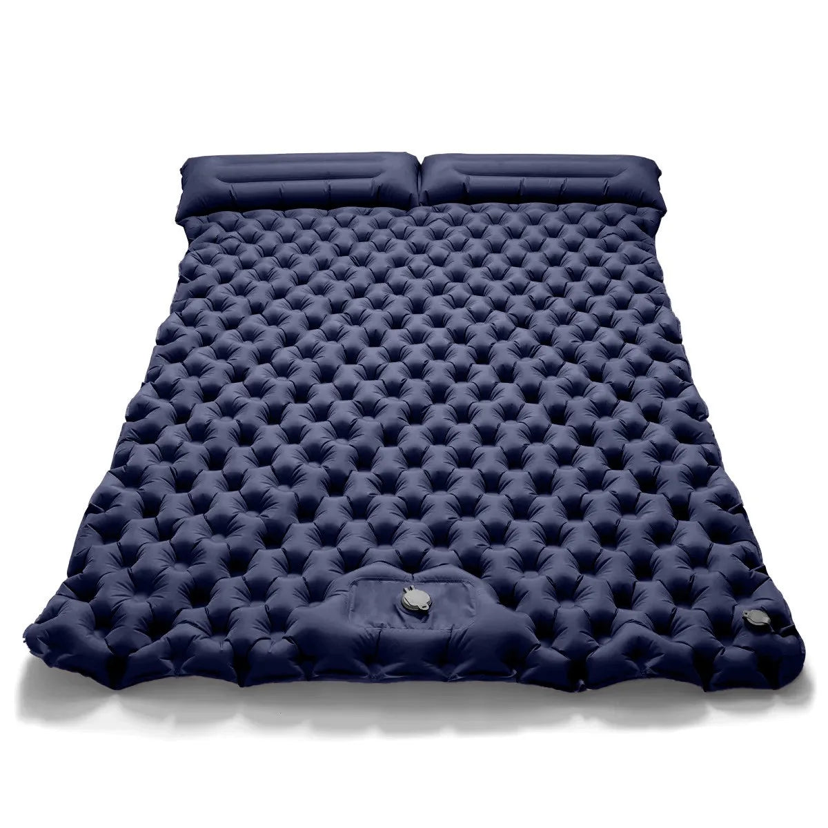 Double Inflatable Camping Mattress Ultralight Sleeping Pad Travel Bed