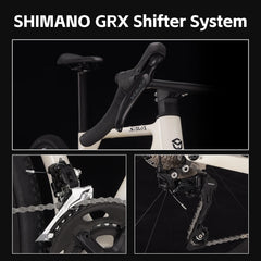 R21 Gelaro Gravel Bike Carbon Frame GRX 12 20 Speed