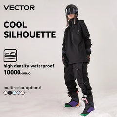 Waterproof Ski Jacket Pants Set Windproof Warm Snowboard Outfit