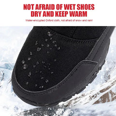 Men Winter Snow Boots Waterproof Insulated Warm Outdoor Comfort