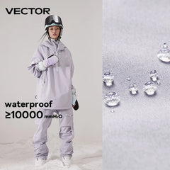 Waterproof Ski Jacket Pants Set Windproof Warm Snowboard Outfit