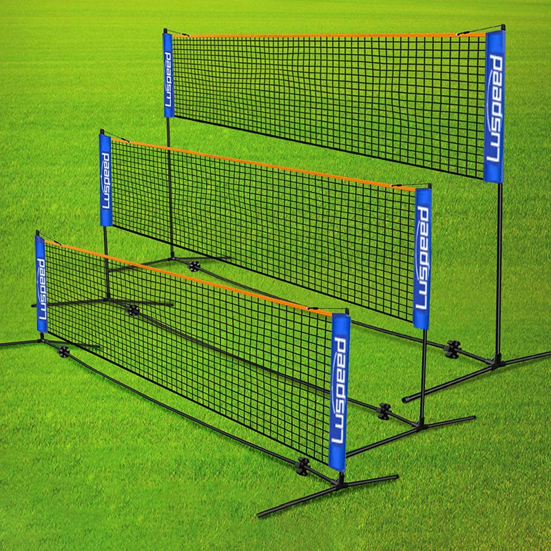 Portable Folding Badminton Net Set for Indoor Outdoor Sports Training