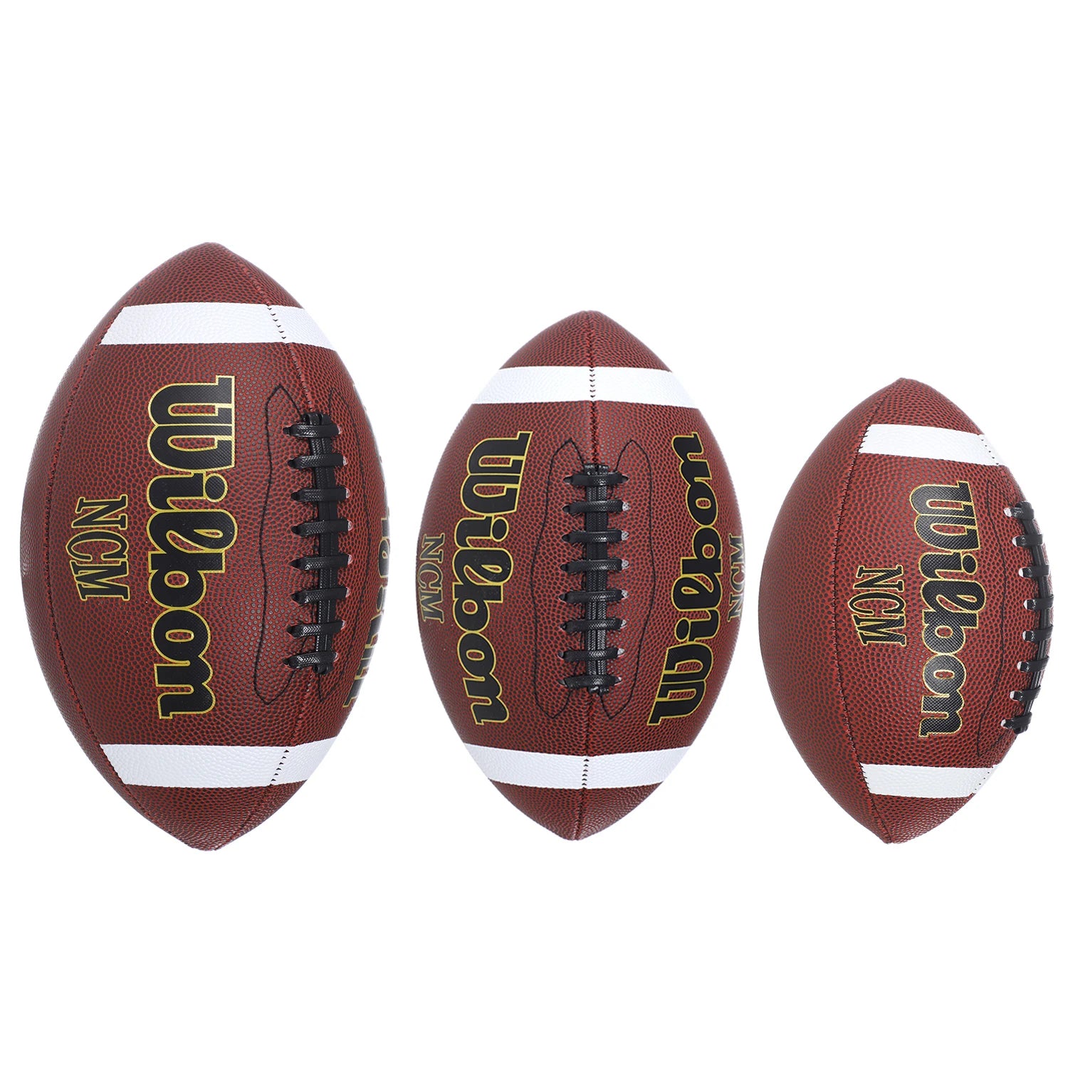 Standard Rugby Ball American Football Training Sizes 3 6 9