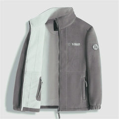 Men Winter Jacket Thick Polar Fleece Warm Outdoor Fashion