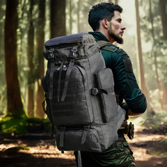 80L 100L Mountaineering Backpack Tactical Large Hiking Camping Travel