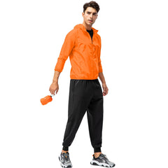 Waterproof Windbreaker Jacket Men Women Outdoor Sun Protection Clothing