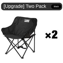 Portable Folding Moon Chair Camping Picnic Fishing Stool Lightweight