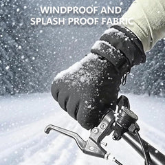 Winter Warm Gloves Waterproof Touchscreen Thick Outdoor Cycling Ski