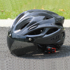 Ultra Light Cycling Helmet Magnetic Goggles MTB Road Bike