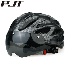 Ultra Light Cycling Helmet Magnetic Goggles MTB Road Bike