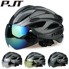 Ultra Light Cycling Helmet Magnetic Goggles MTB Road Bike