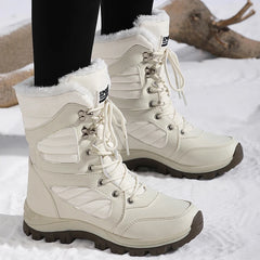 Women Winter Snow Boots Waterproof Warm High Top Outdoor