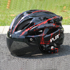 Ultra Light Cycling Helmet Magnetic Goggles MTB Road Bike