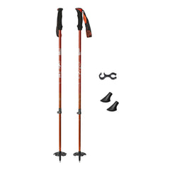 Adjustable Skiing Trekking Poles Sturdy Hiking Walking Sticks Outdoor