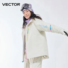 Waterproof Cotton Ski Jacket Warm Snowboard Outdoor Men Women